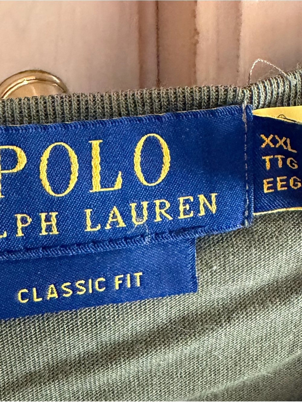Polo Ralph Lauren Olive Green Seasonal Polo Bear Tee XXL - Picture 2 of 4